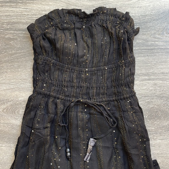L*Space Nannai Shimmer Magic Hour Dress, black - Picture 2 of 9
